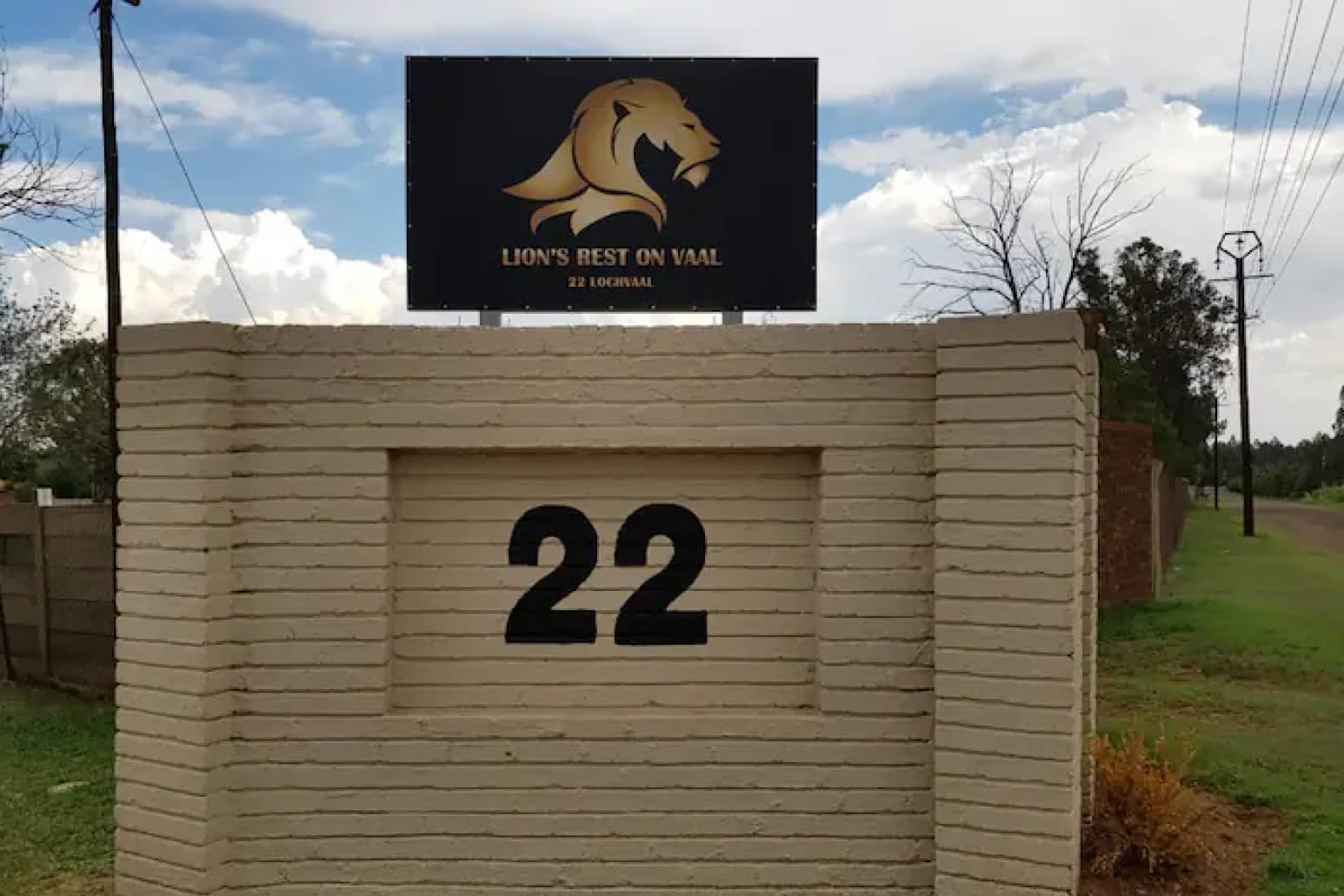 Lions rest on vaal